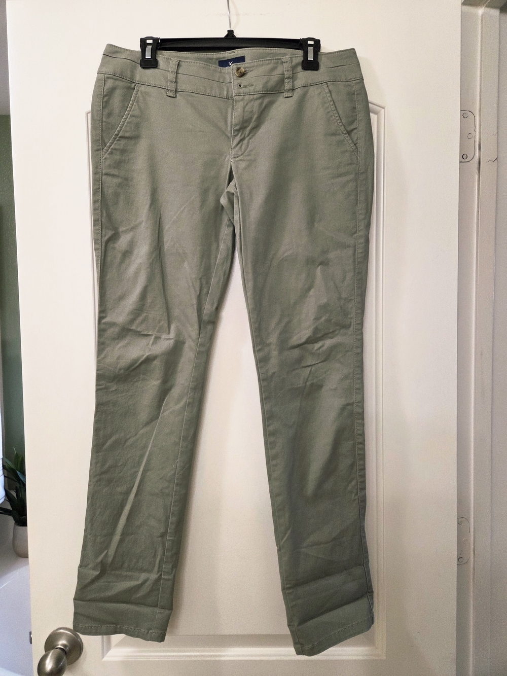 American Eagle Outfitters Sage Green Stretch Pants